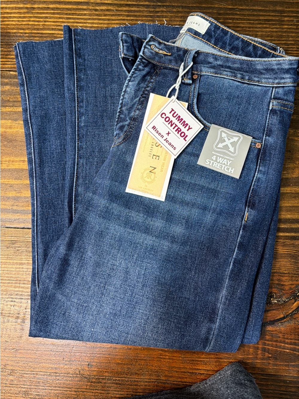 Risen Tummy Control dark wash